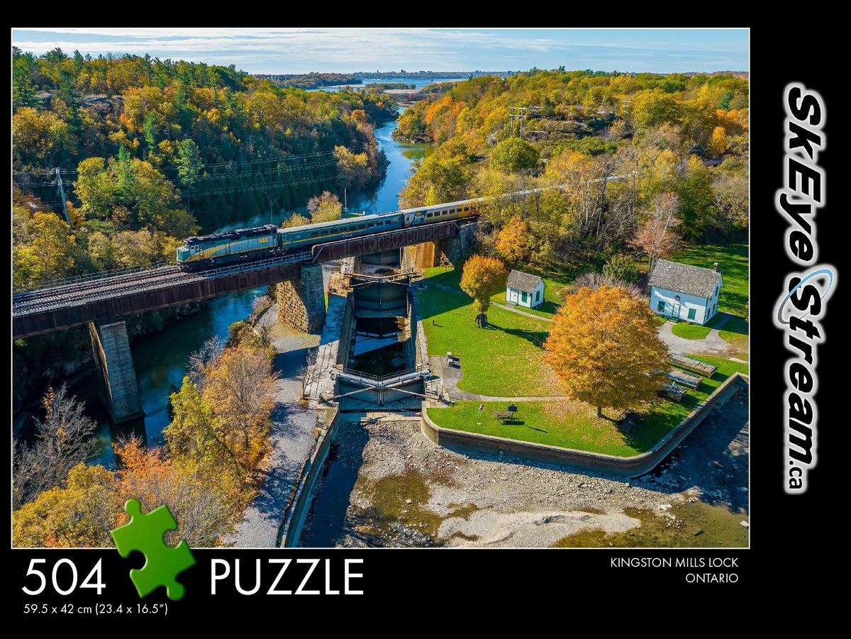 Puzzle Kingston Mills Lock 504 pieces